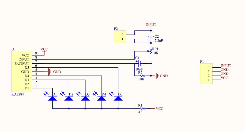 Indicateur audio/tension/batterie KA2284 3,5V-12V AC DC – Image 4