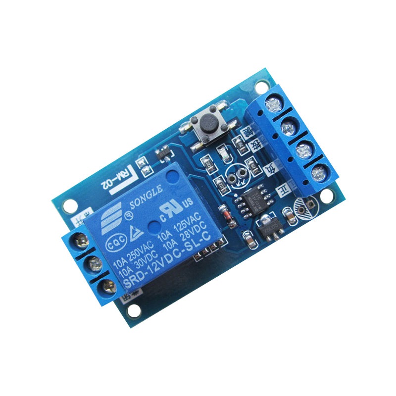 Module relais 12V avec bouton Start/Stop – Image 3