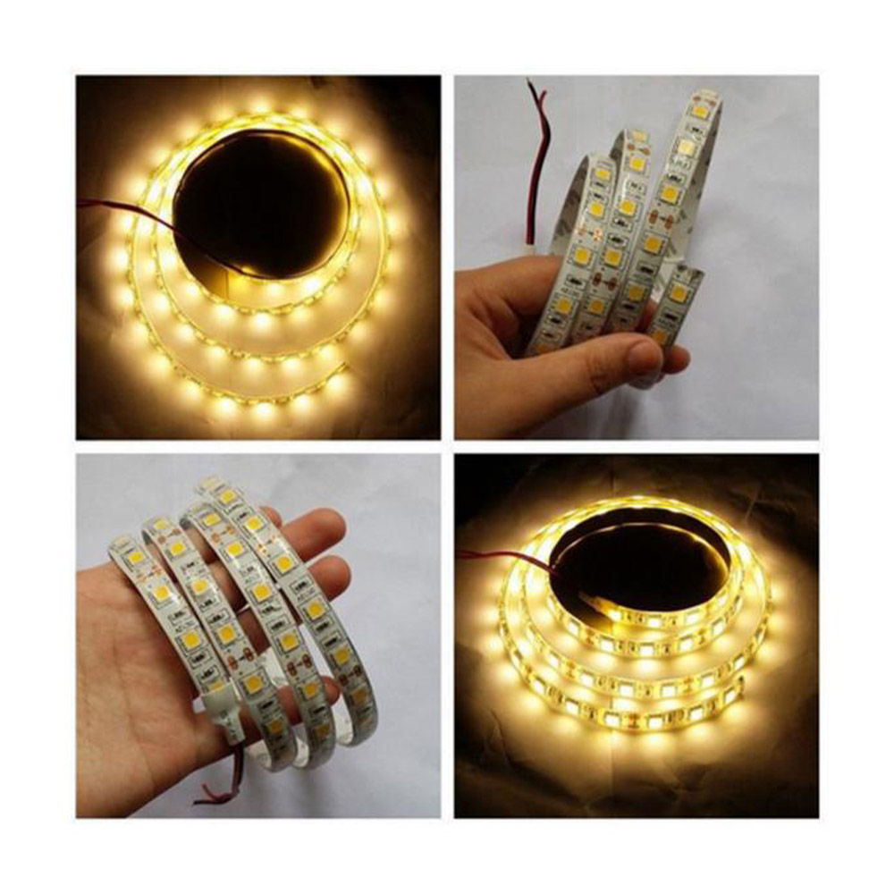 Bande LED 5050 CMS RGB - étanche - 60 LEDs/m DC12V - 1 m – Image 2
