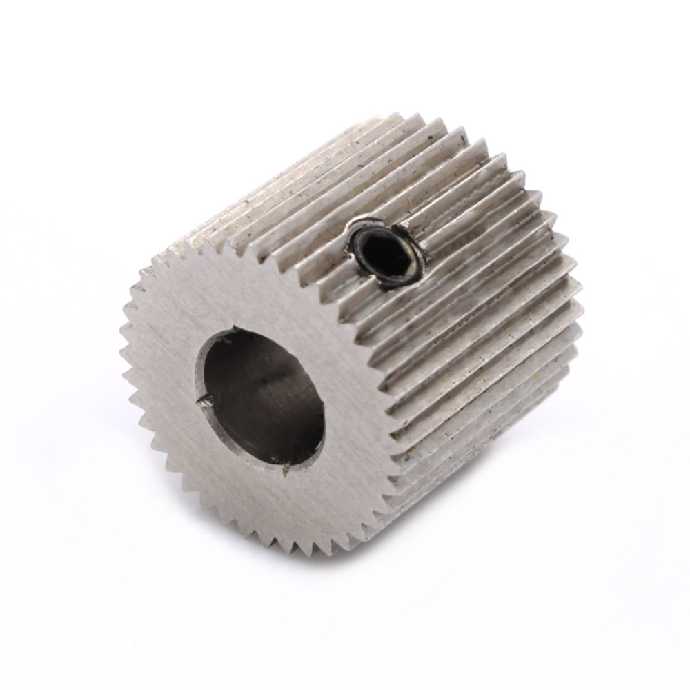 Roue d'avancement d'extrudeur MK7 / MK8 pour filament 1,75/3 mm, 40 dents, alésage 5 mm