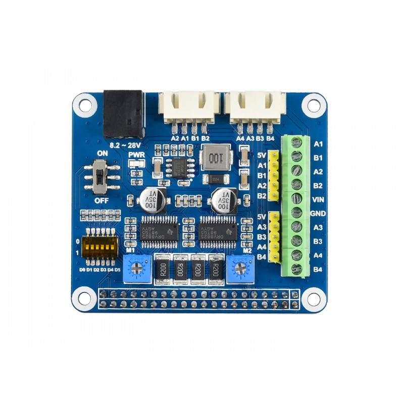 Waveshare Stepper Motor HAT pour Raspberry Pi – Image 3