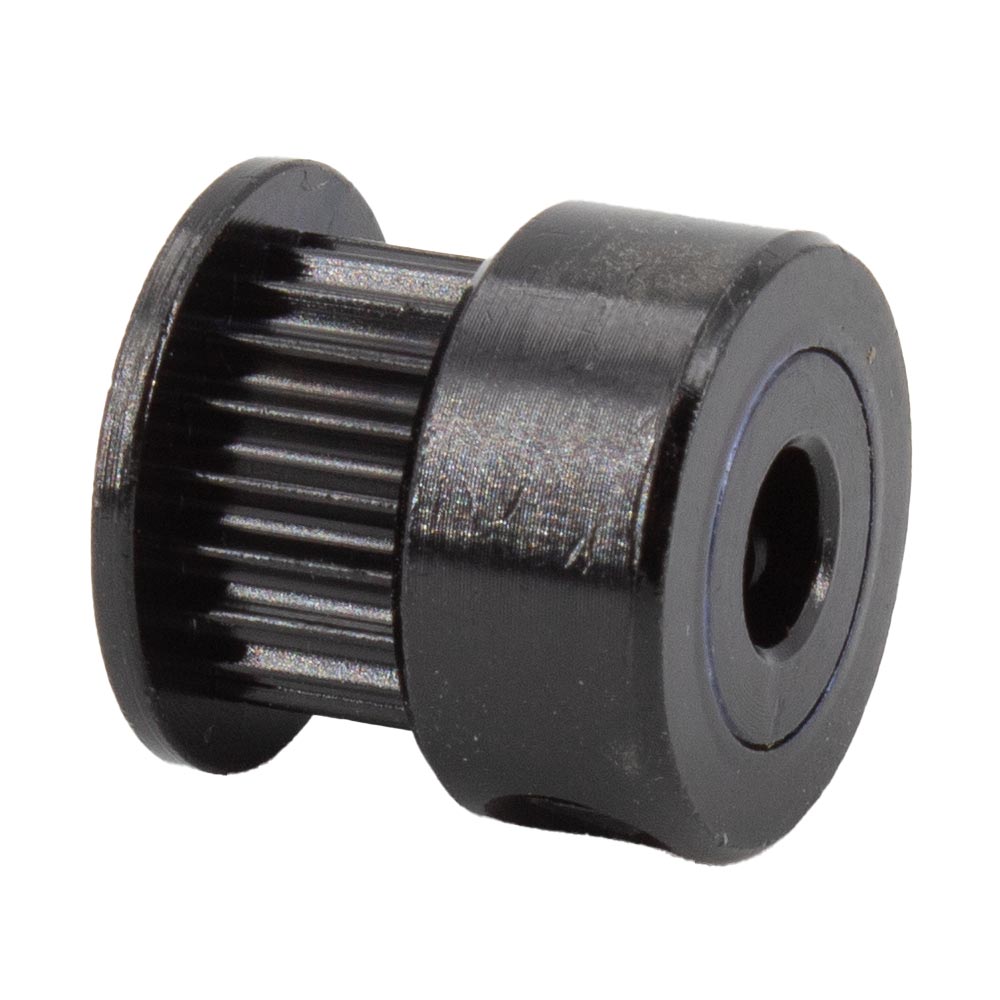 Poulie GT2 20 dents alésage 5 mm pour courroie 6 mm (Noir)