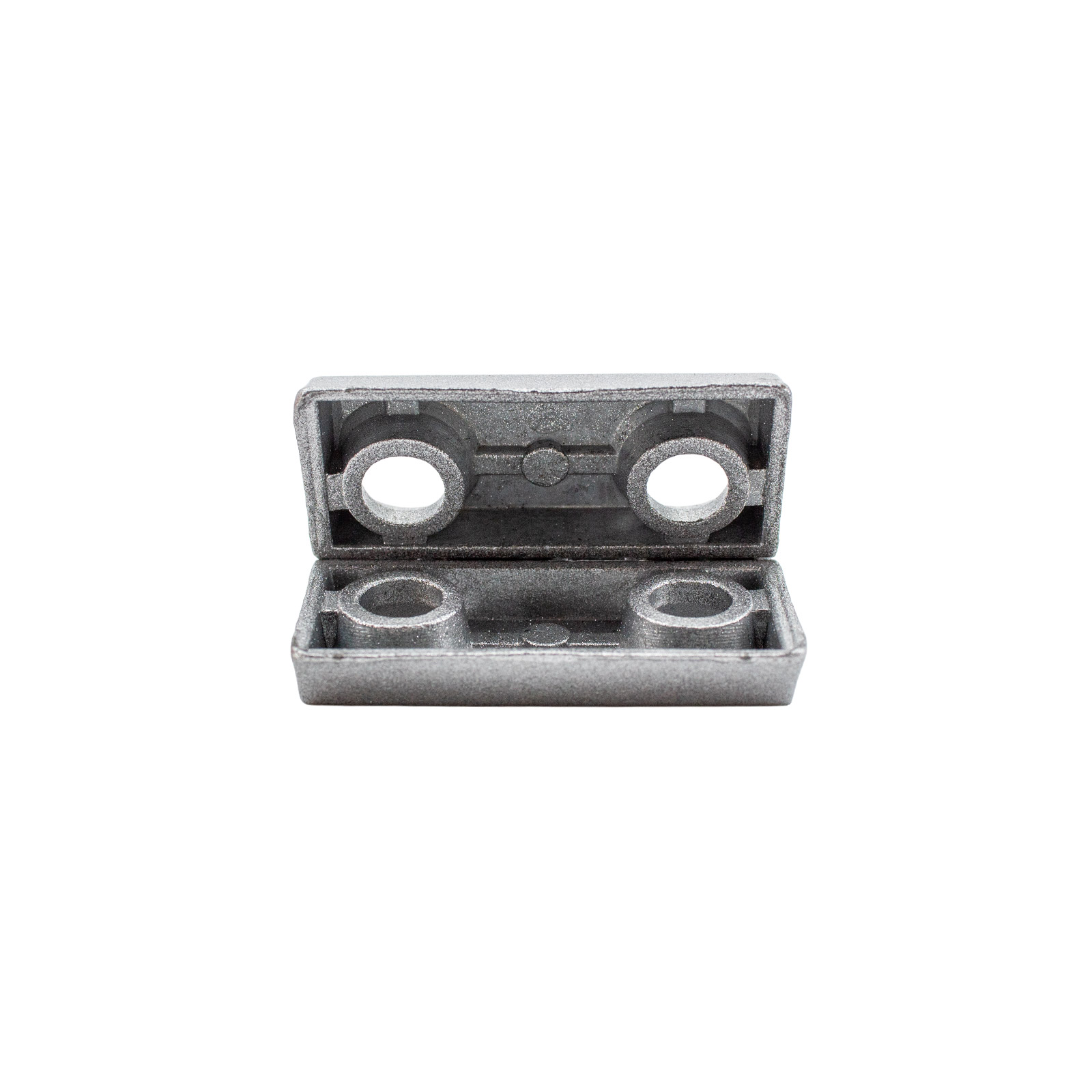 2x charnières métalliques pour profilés aluminium 3030 argent – Image 4