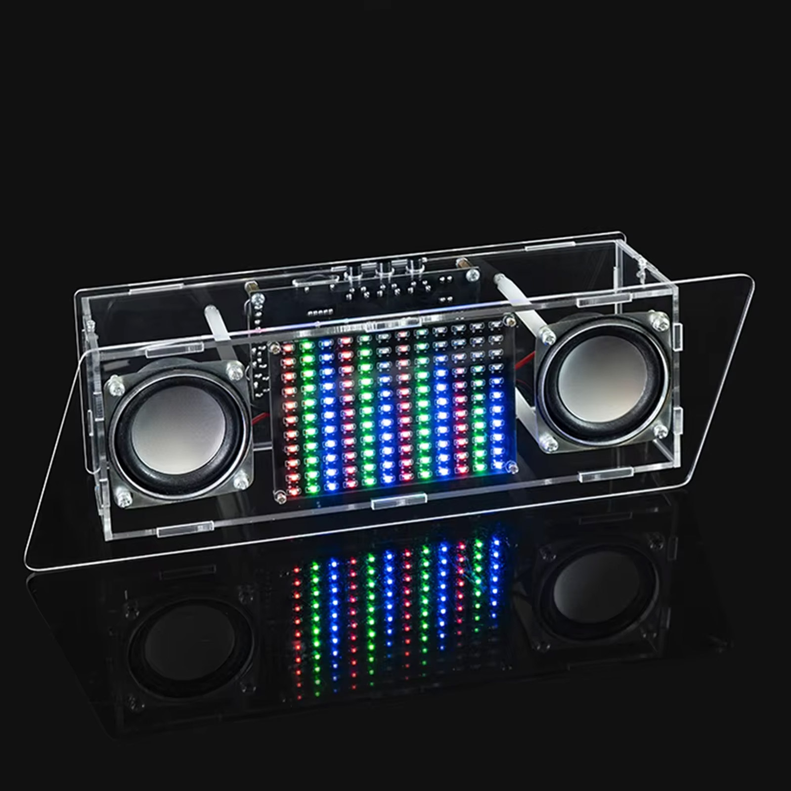 Kit DIY enceintes stéréo Bluetooth avec spectre musical – Image 3