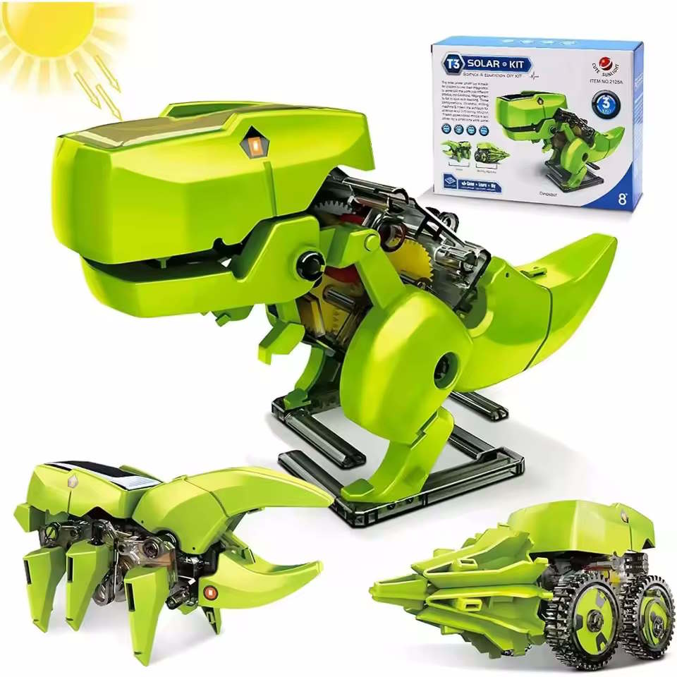 Kit robot solaire 3 en 1 jouet éducatif pour enfants dès 8 ans