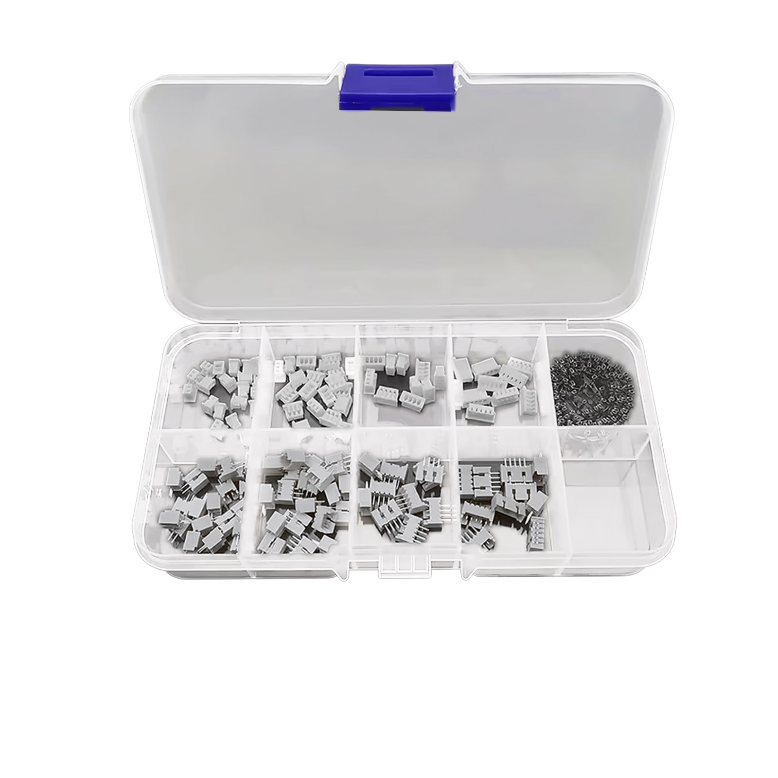 Kit de boîtiers à sertir JST 1,25 mm avec contacts 190 pièces
