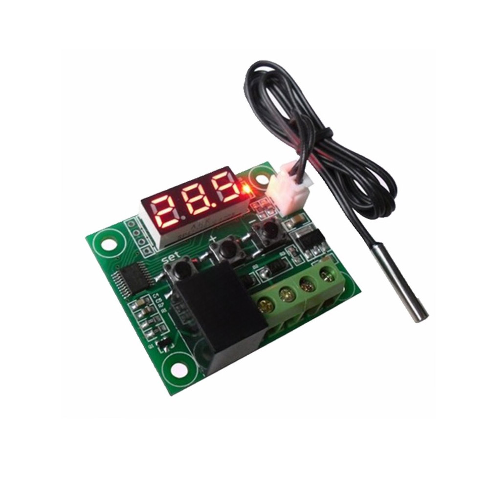 W1209 DC 12V Affichage numérique de température avec régulateur / thermostat