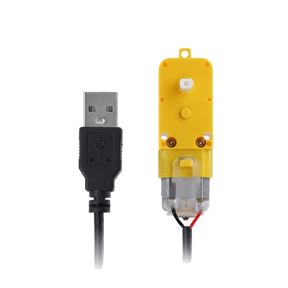 Moteur réducteur DC 5V 59 RPM USB compatible avec le kit Bambu Lab LA001 – Image 4
