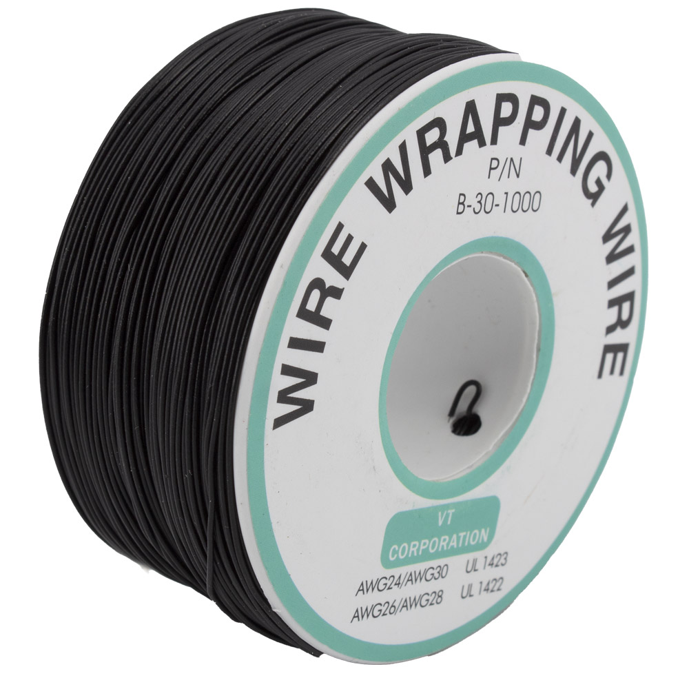 250m câble en cuivre 30AWG noir