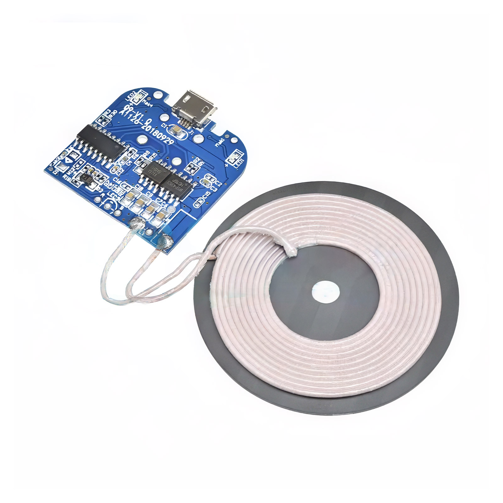 Module de charge sans fil 10W pour smartphone avec Micro-USB pour kits DIY – Image 2