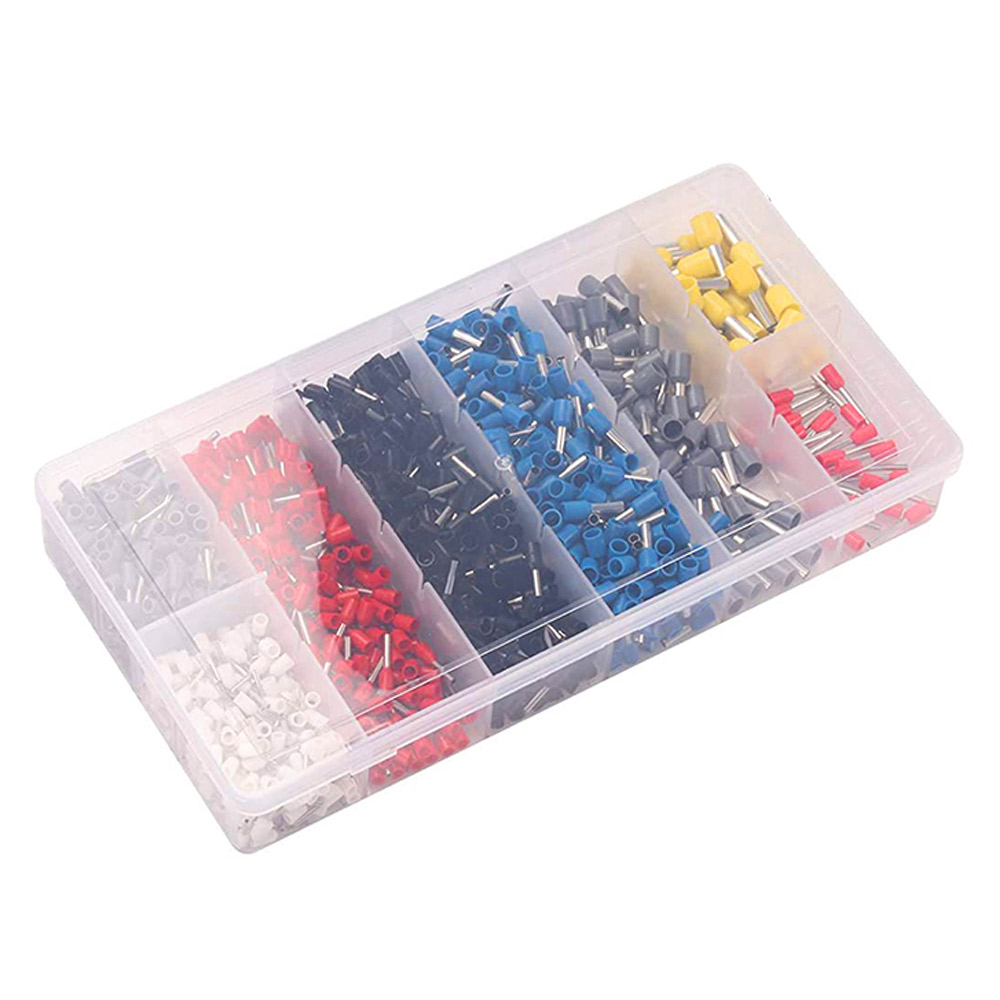 Jeu de cosses isolées 1200 pièces pour câbles 0,5 mm² - 10 mm² – Image 2