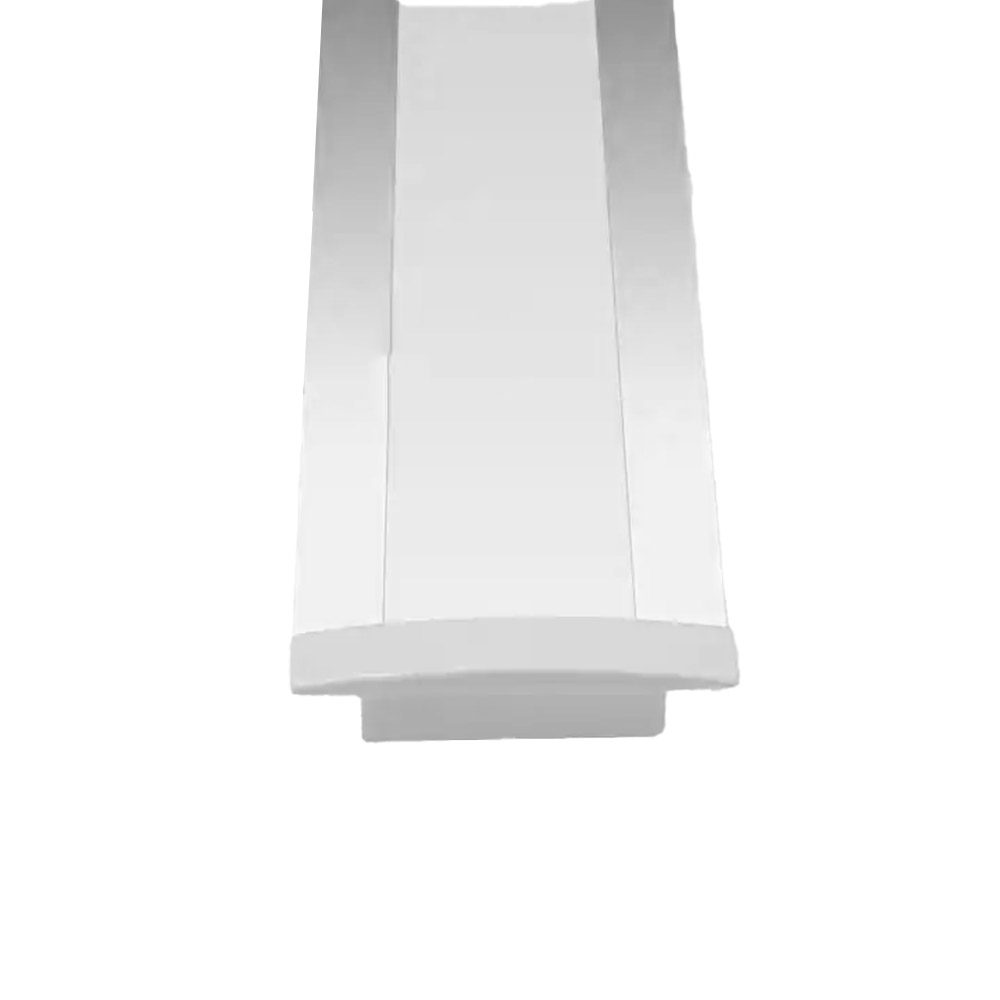 Profilé aluminium pour LED 1 m, encastrable 17x7 mm avec couvercle – Image 2