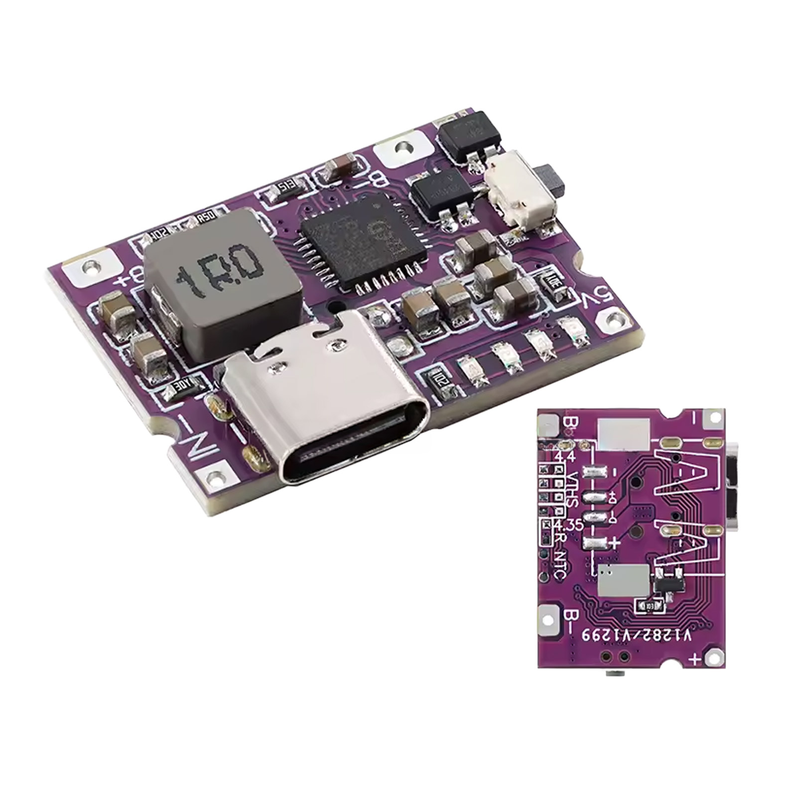 Module de charge et décharge USB-C pour batterie lithium 5V 3A - Carte chargeur LiPo