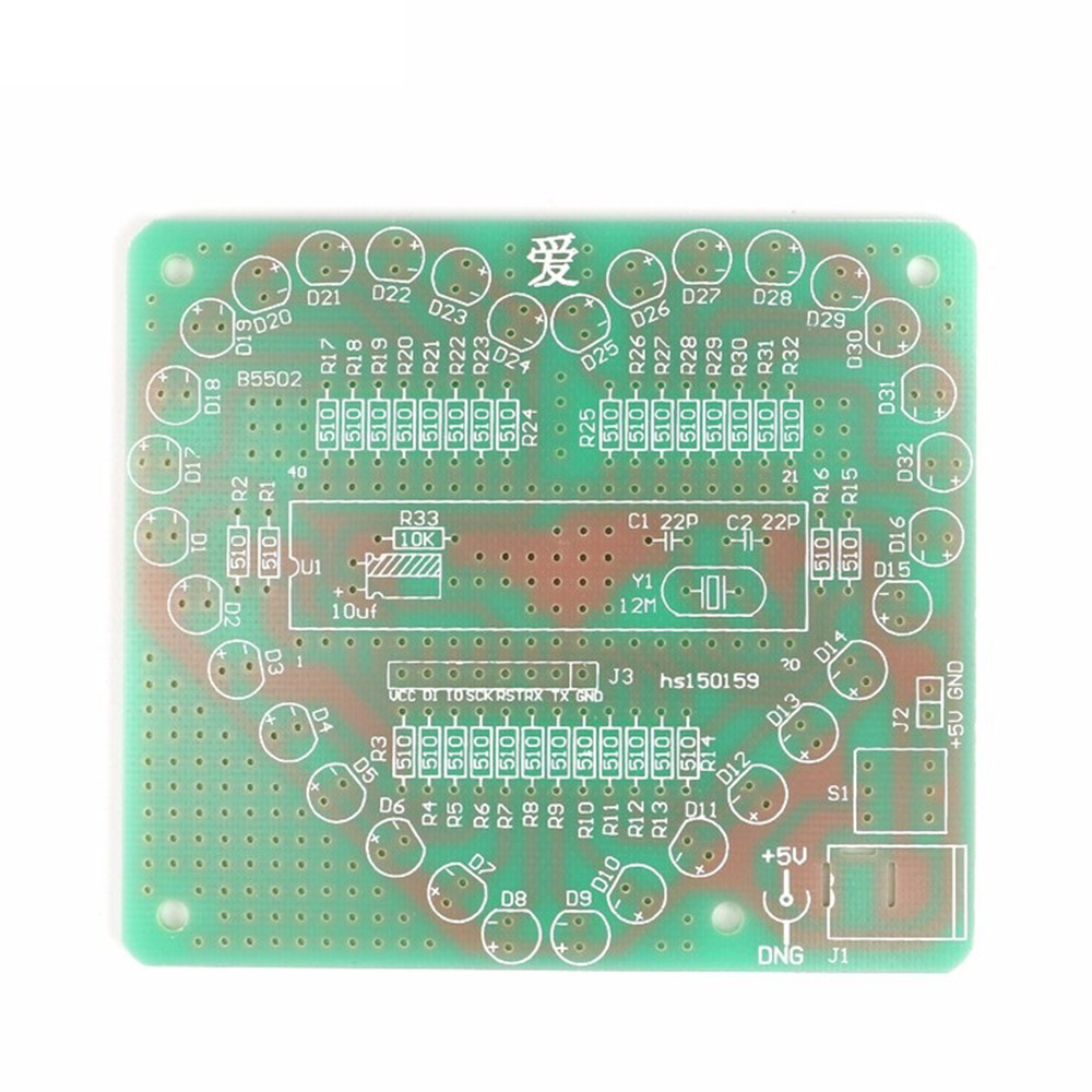 Kit Cœur LED multicolore – Image 4
