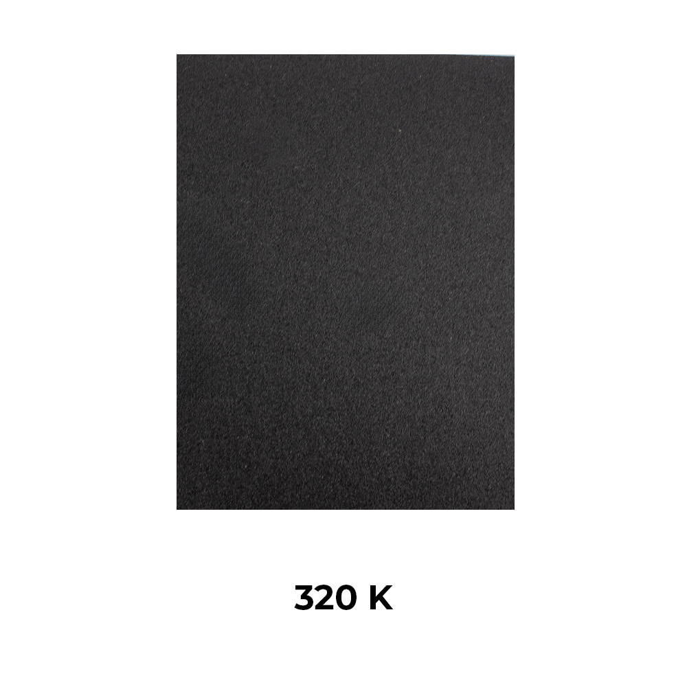 10 pièces papier de ponçage manuel humide/sec grain 320 – Image 2