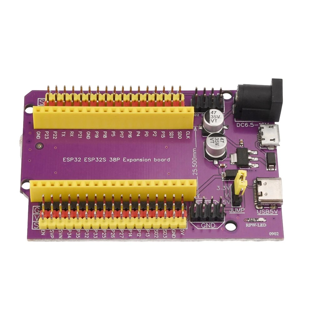 Carte d'extension pour ESP32 DevKitC Wroom32 38 broches – Image 2