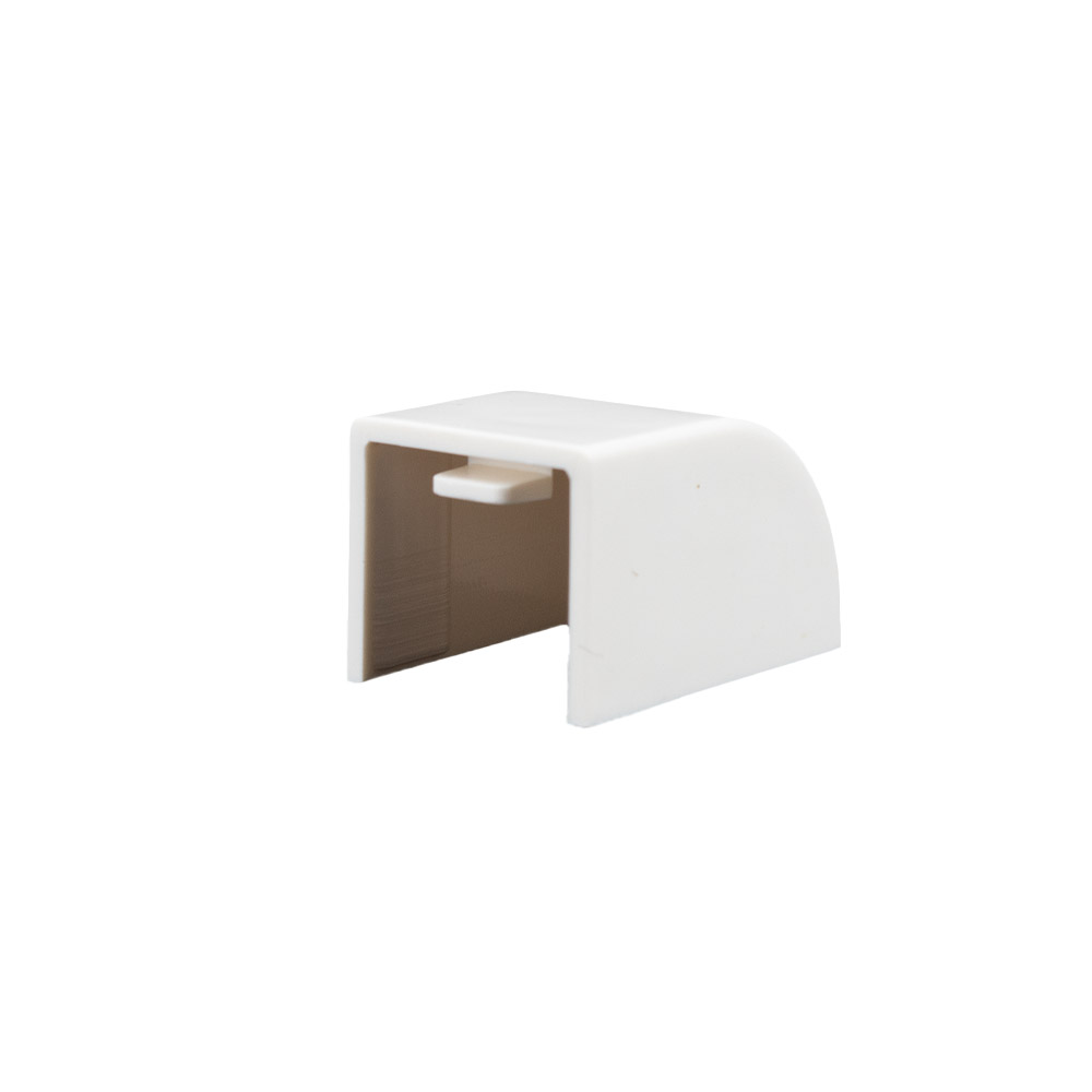10x yourDroid capuchon de fin de gaine de câbles 16x16 blanc – Image 2