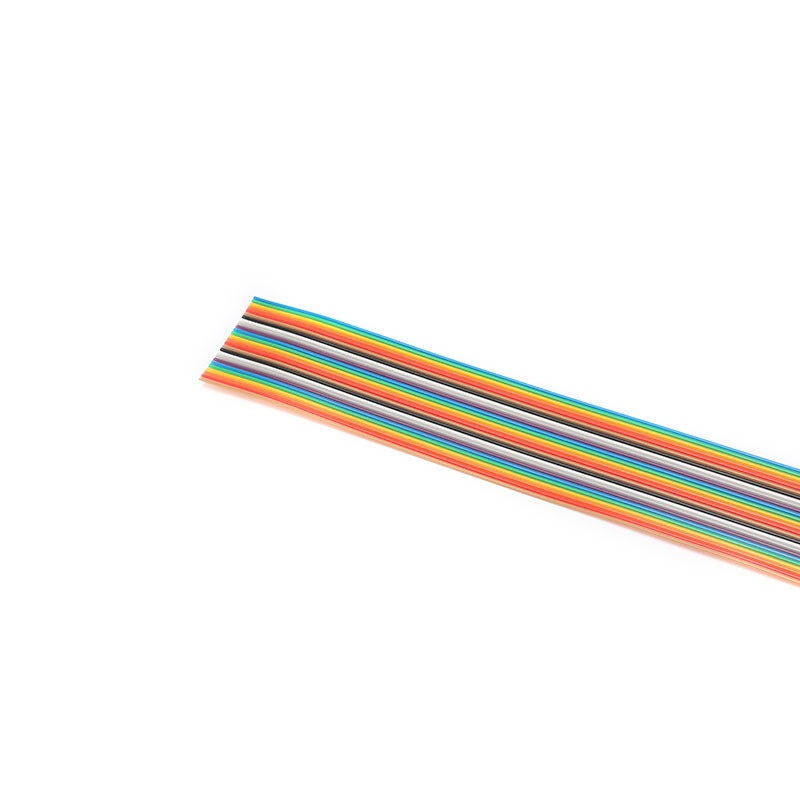 Câble ruban 26 broches 1,27 mm (multicouleur) - 1 mètre