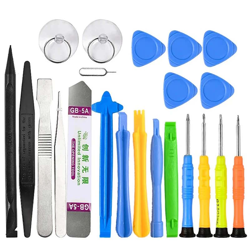 Kit universel de 22 outils pour l'ouverture et la réparation de smartphones