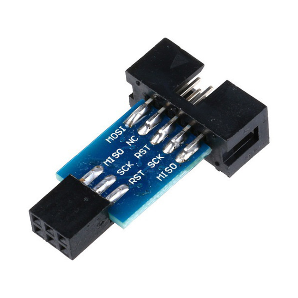 Adaptateur USBasp Programmer 6 broches vers 10 broches