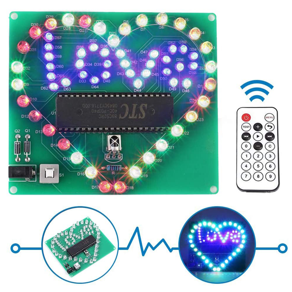 Kit Love LED-Cœur à souder – Image 5