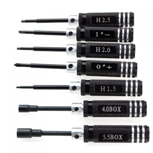 Kit de tournevis hexagonaux 7 pièces pour modélisme RC, imprimantes 3D,... – Image 2