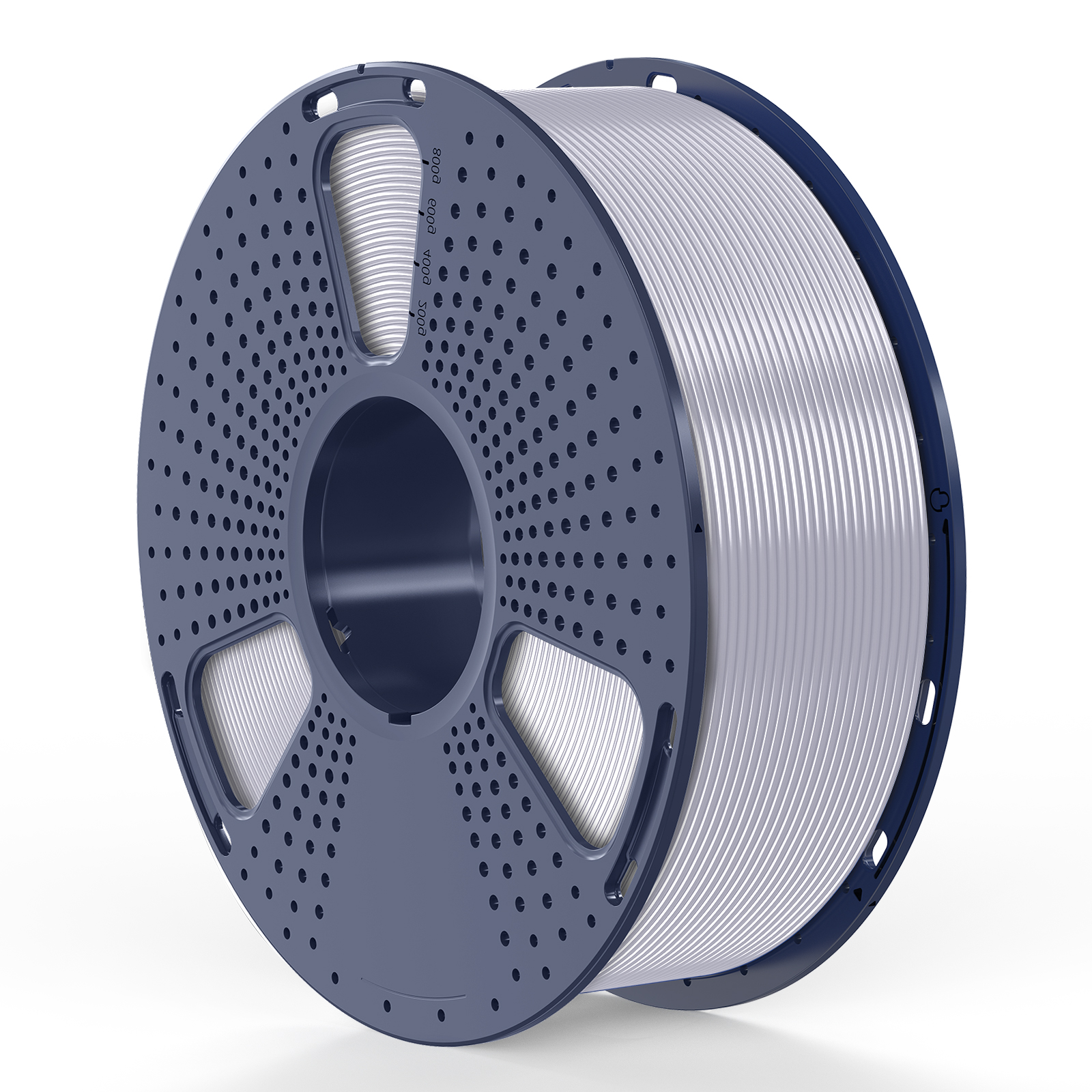 yourDroid BioSilk PLA PLUS Filament Argent 1.75mm 1kg