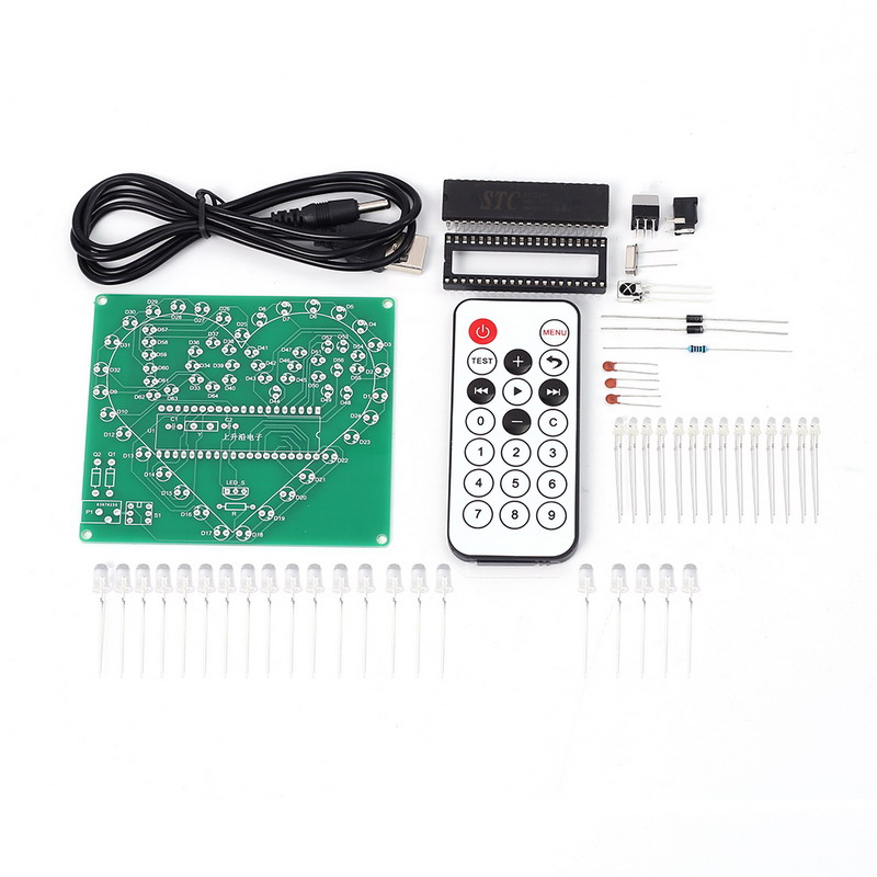 Kit Love LED-Cœur à souder – Image 2
