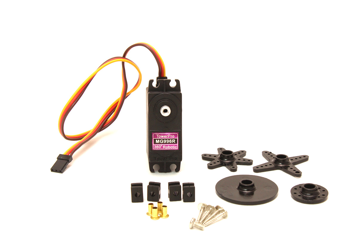 Servo numérique Tower Pro MG996R avec engrenage métallique 360°