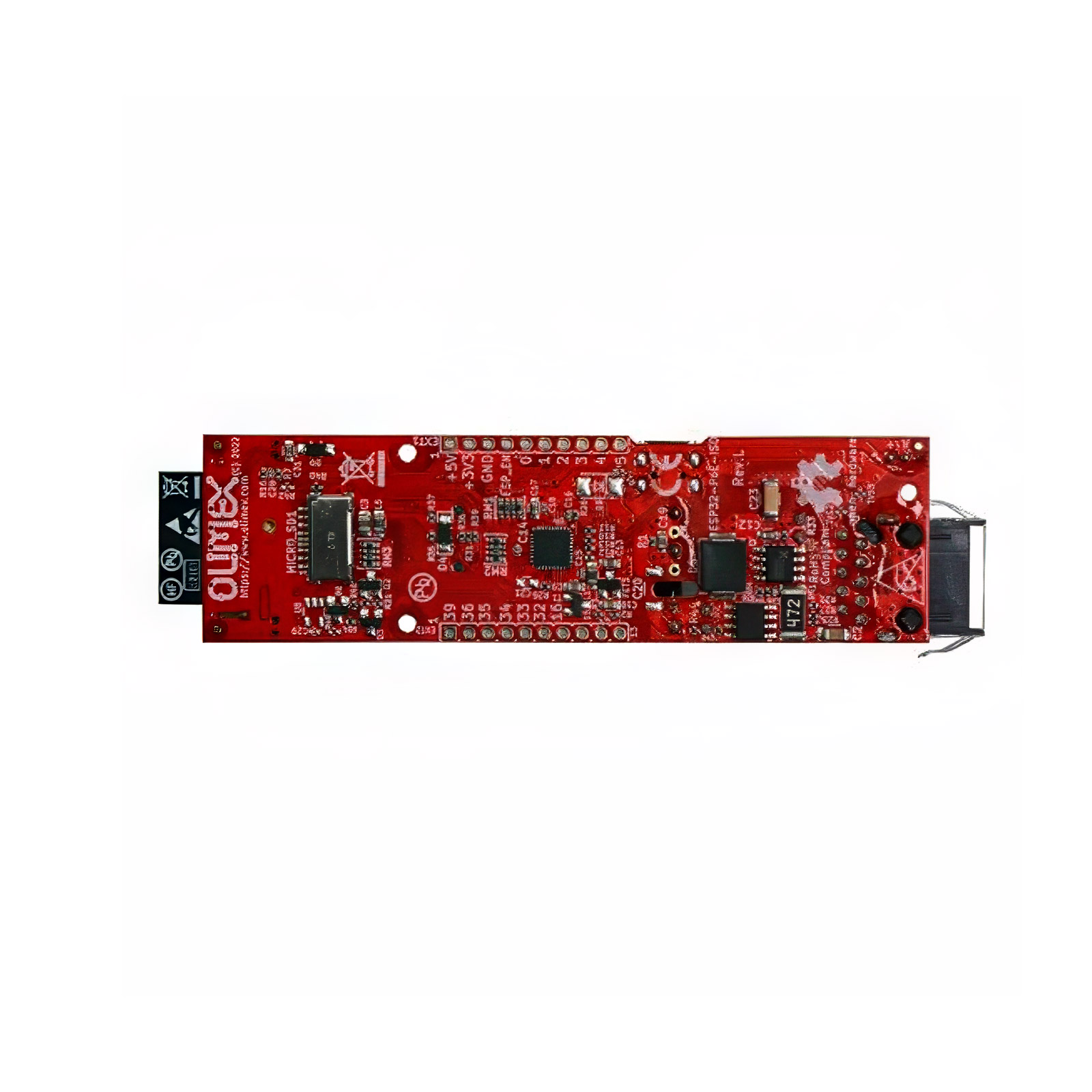 Carte de développement Olimex ESP32-POE-ISO-IND avec PoE et isolation galvanique – Image 3
