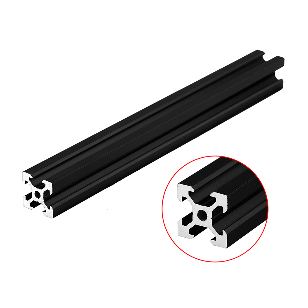 Profilé aluminium V-Slot 2020 1 mètre noir – Image 8