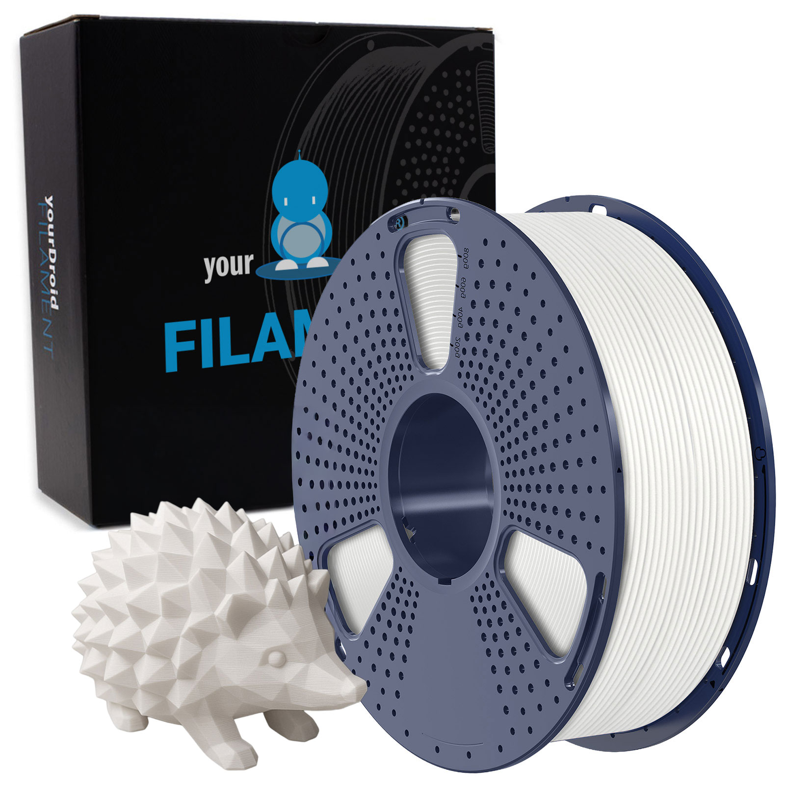 Filament PLA yourDroid Blanc 1,75 mm 1 kg