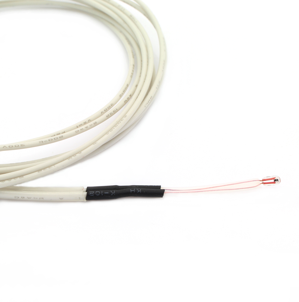 Thermistor NTC 3950 100k Ohm avec câble de connexion de 1 m 2 broches – Image 4