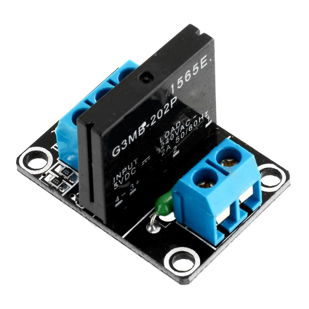 Module relais à semi-conducteurs 1 canal 5V/230VAC déclenchement bas niveau
