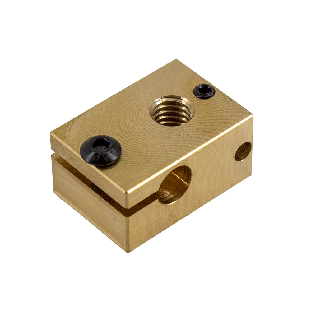 Bloc chauffant pour Hotend V6 PT100 laiton 400°C – Image 2