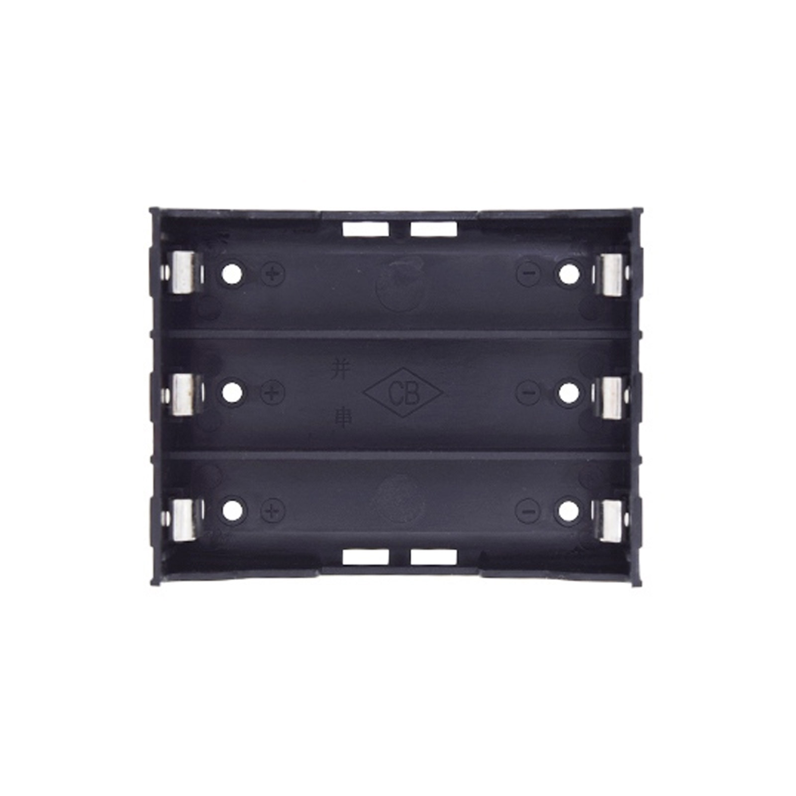 Support de piles 3x 18650 avec câble de connexion de 15 cm – Image 2