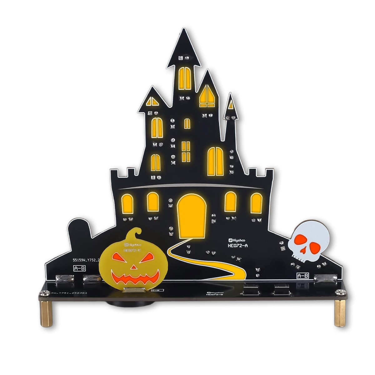Kit Château hanté d'Halloween – Kit DIY électronique avec LED et son