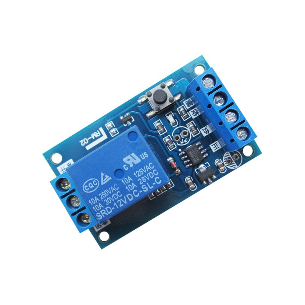 Module relais 12V avec bouton Start/Stop – Image 4