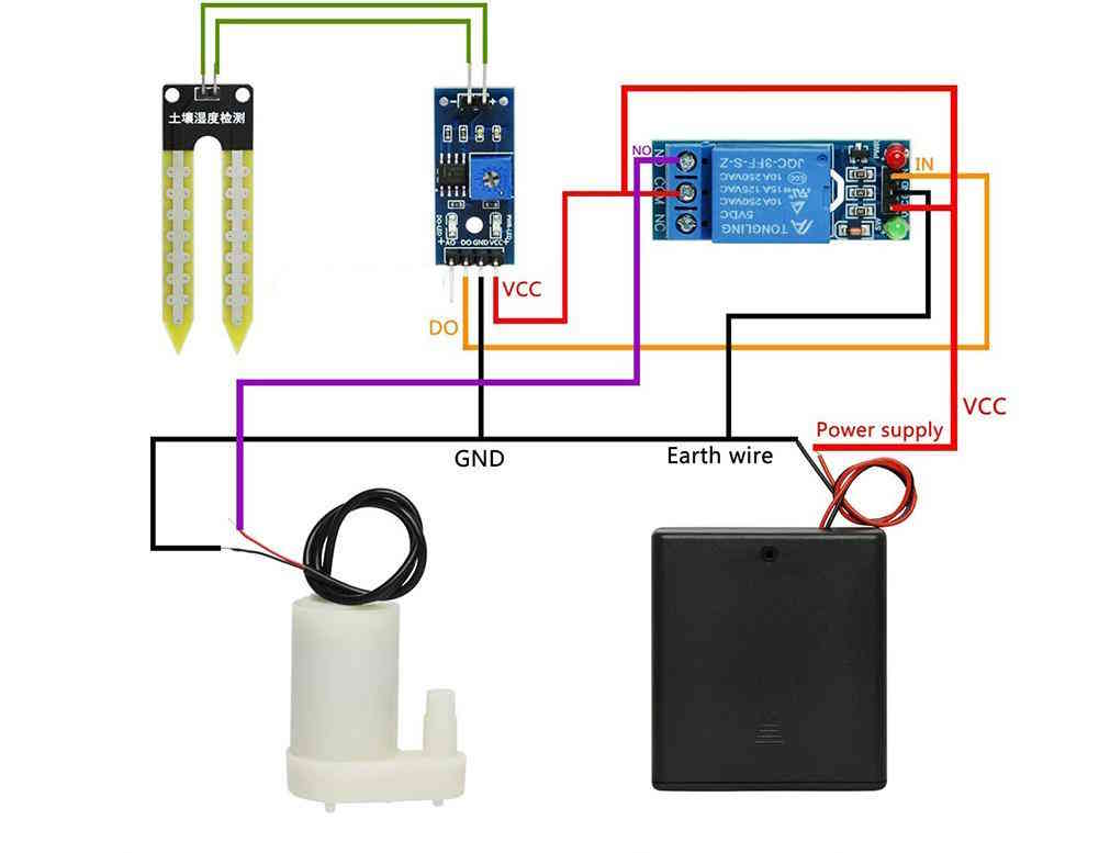 Kit électronique DIY pour arrosage automatique des plantes – Image 5