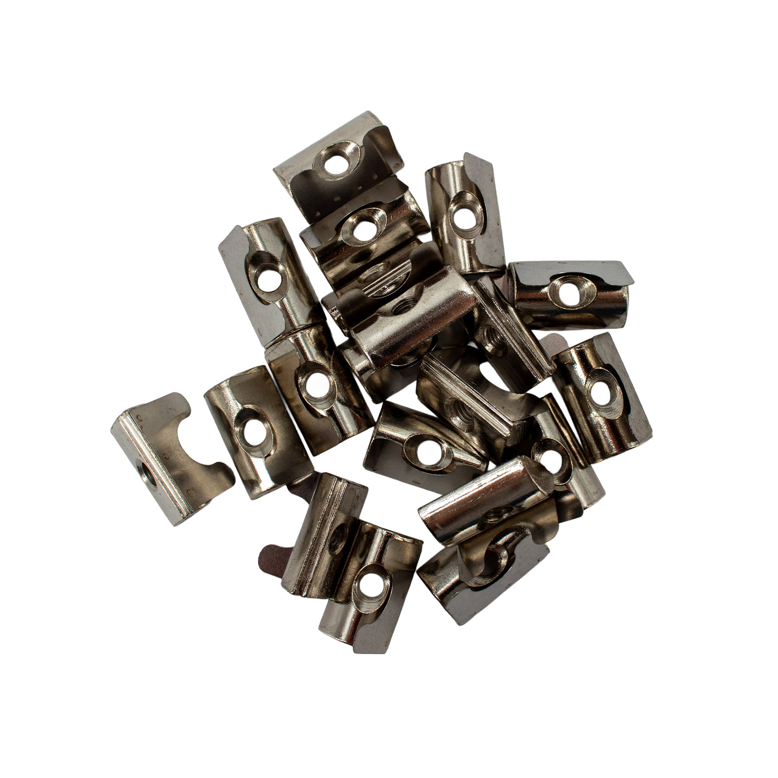 20x écrou à rainure M5 Nut 8 pivotant avec ressort