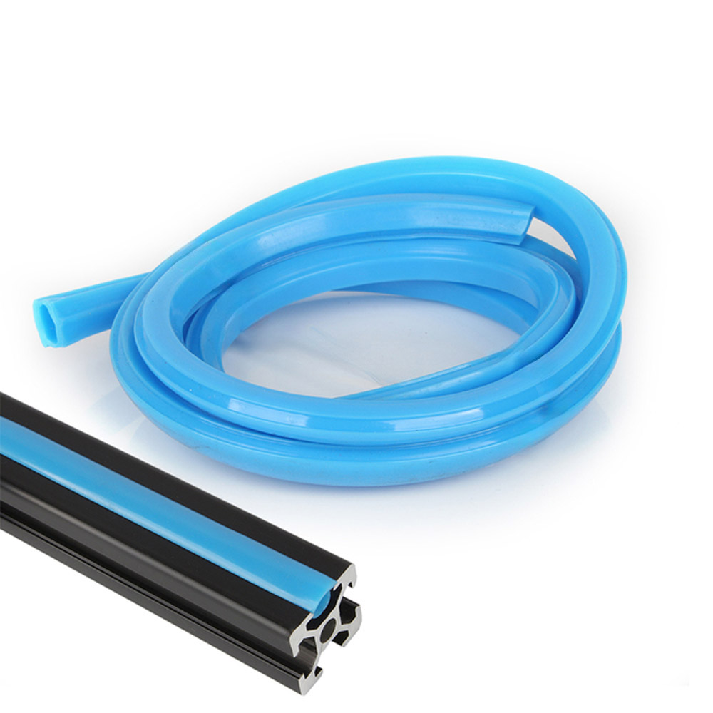 10 mètres de couverture pour profilés aluminium V-Slot 2020 (bleu)