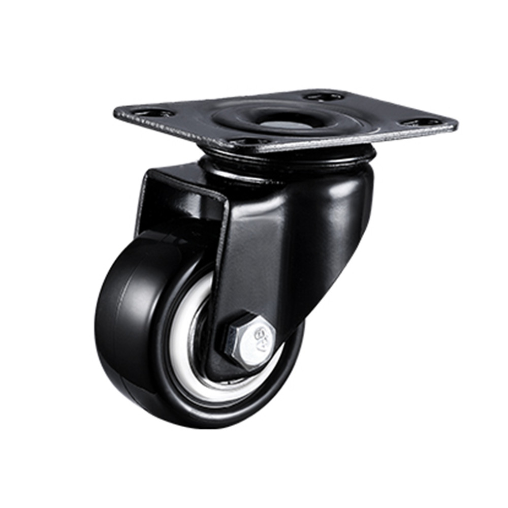 Roulette directionnelle 1,5" 360° noire
