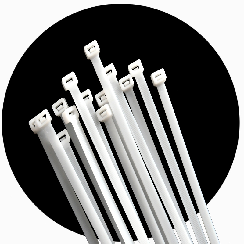 100 colliers de câble blancs 2,7*300 mm – Image 2
