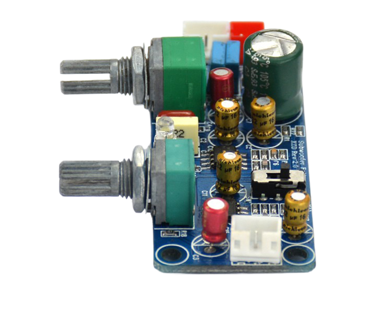 AIYIMA carte préamplificateur subwoofer passe-bas DC 9–32V avec réglage des graves – Image 6
