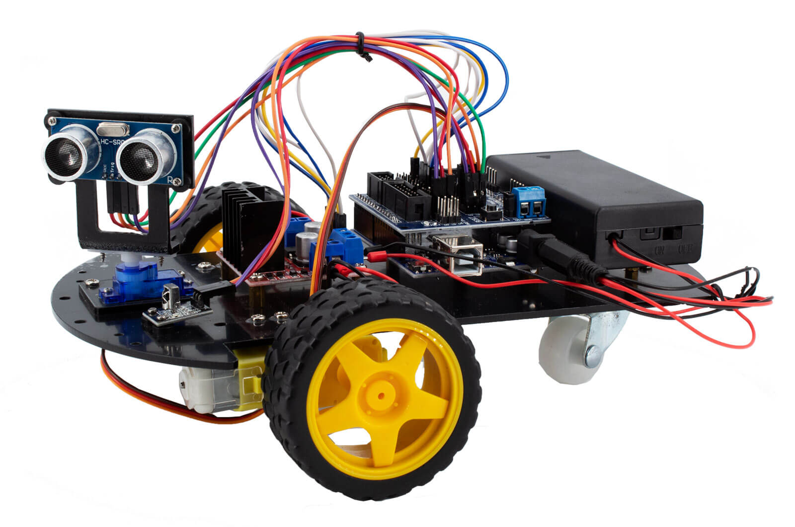 yourDroid Uno R3 2WD Smart Car kit robotique