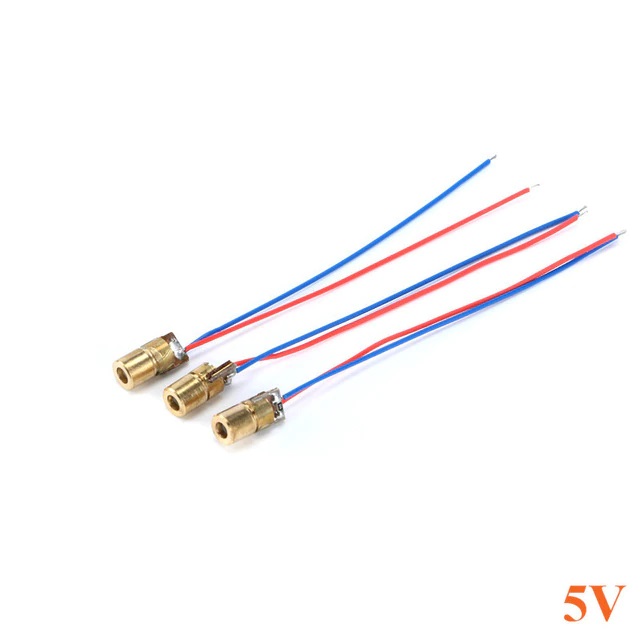 10x diode laser 5mW avec 650nm