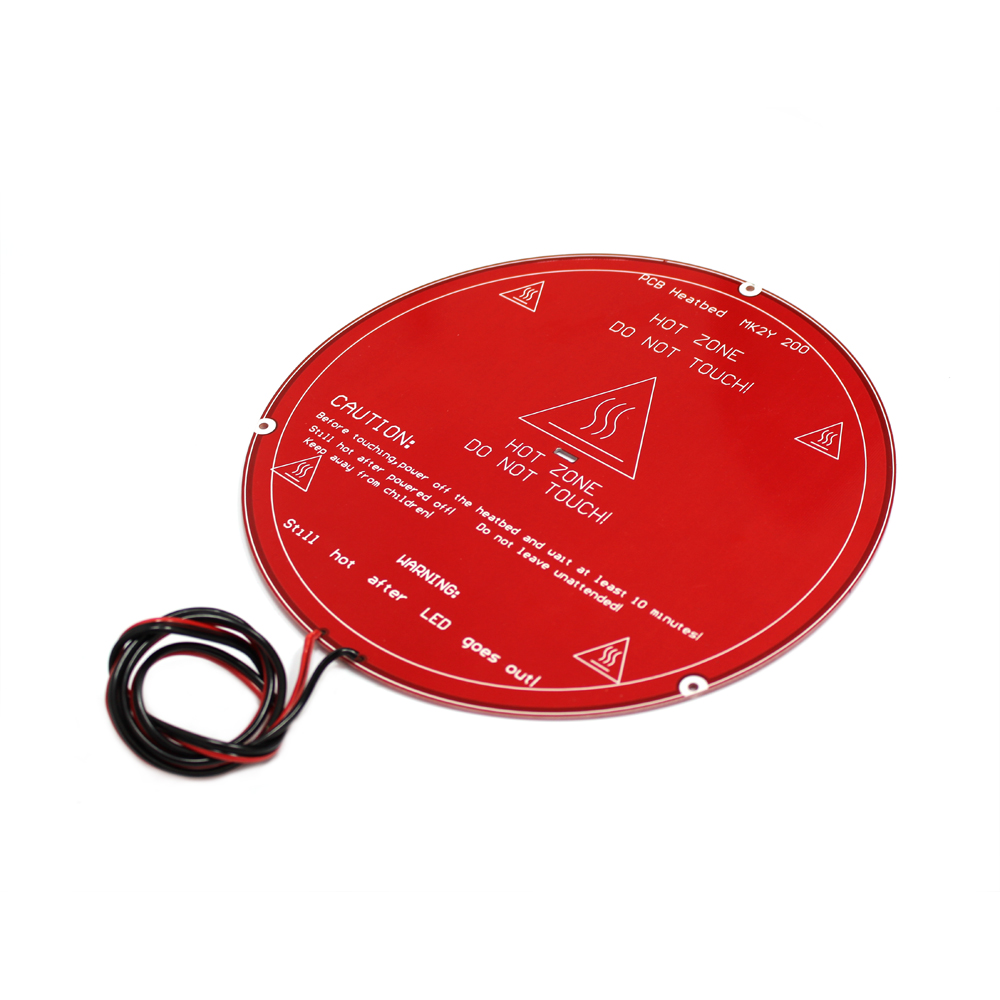 Plateau chauffant MK2Y 220 mm rond avec câble de connexion – Image 2