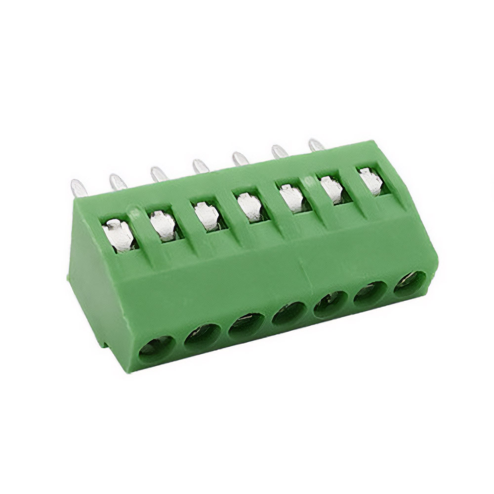 10x Bornes à vis 7 broches 2,54 mm 150V 6A pour câbles 26-18 AWG – Image 4