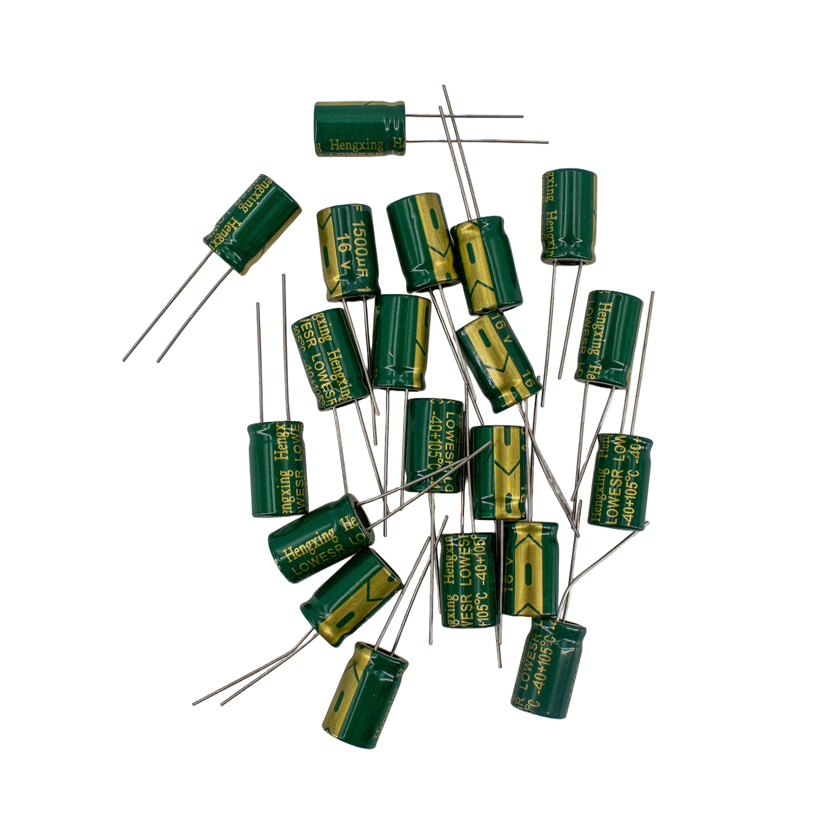 20x condensateur électrolytique 16V 1500 µF 10x17 mm radial – Image 4