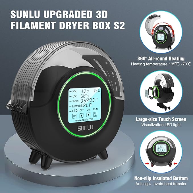 Sécheur de filament Sunlu S2 – Image 6